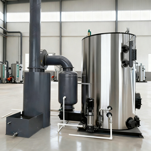 Chaudières à vapeur à biomasse au charbon de bois, à la cire de riz, aux coquilles d'arachides et aux sciure de bois, utilisées dans l'industrie alimentaire pour le traitement des jus de légumes - Product Image 2