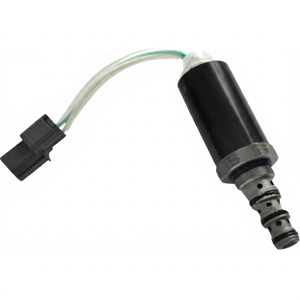 Válvula solenoide de paro hidráulico para excavadoras SK200-5, SK120-2, SK200-2, SK220-2, pieza YN35V00005F1 KWE5K-20/G24D12A - Product Image 1