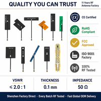 Antenne WiFi FPC 2,4 GHz, module sans fil, Zigbee BT, patch interne FPC PCB, télécommande souple, WiFi 2,4 GHz, antenne flexible MHF UFL
