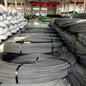 Alambre de Acero Corrugado de Alta Resistencia para Preesforzado SWRH82B 5mm 6mm 6.25mm 1770MPa GB/T5223 para Construcción de Hormigón - Product Image 1