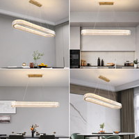 Lustre de plafond ovale moderne à LED 120W avec 3 températures de couleur, certifié SAA, pour appartement, bar, éclairage australien