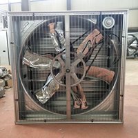 Ventilation de ventilateur d'extraction de toit industriel d'entrepôt mural de fenêtre de pression négative pour à
