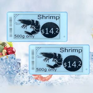 Esl de papel E blanco y negro de 2,66 "con rendimiento avanzado Ip68 a prueba de agua y baja temperatura para aplicaciones de supermercados inteligentes - Product Image 1