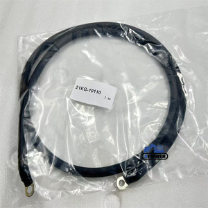 R130LC-3 Crawler Excavator Spare Parts Engine Wiring <b>Harness</b> 21EG-10110 CABLE-BATT - Product Image 4