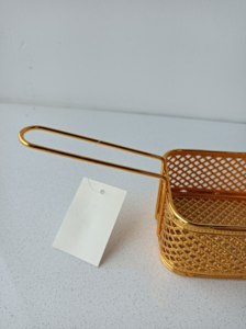 Nouvelles idées de produits NOUVEAU Fournisseur <span class=keywords><strong>chinois</strong></span> Gadgets de cuisine Outils de pâtisserie Panier à frire en métal pour petites ailes de poulet frites et autres aliments frits - Product Image 5