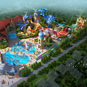 Phiêu Lưu công viên tùy chỉnh thiết kế công viên nước sân chơi ngoài trời thiết bị trượt nước và cưỡi - Product Image 3