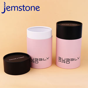 Empaquetado de Tubo de Papel Kraft Cosmético con Estampado en Caliente con Logotipo Personalizado para Cosméticos Protectores del Cabello de 200 ml - Product Image 4