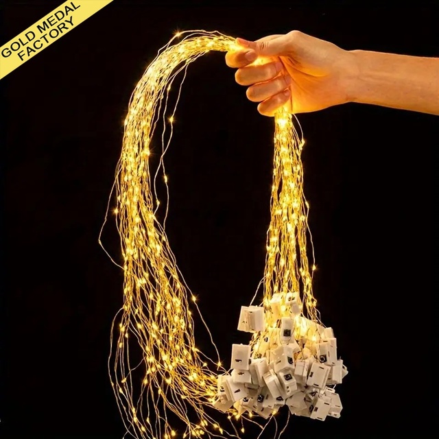 Christmas Festival Decorations Mini Copper Wire Light Battery Operated Led Strip String Fairy Lights for Birthday Party Wedding