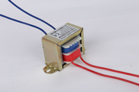 Transformateurs d'alimentation pour interphone vidéo, vente en gros directe usine ; Transformateur monophasé à double enroulement 66*36, entrée 110V, 0,1kW