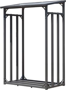 Support à <span class=keywords><strong>bois</strong></span> <span class=keywords><strong>de</strong></span> <span class=keywords><strong>chauffage</strong></span> en métal très populaire 130 x 70 x 185 cm, abri <span class=keywords><strong>de</strong></span> jardin <span class=keywords><strong>pour</strong></span> <span class=keywords><strong>bois</strong></span> <span class=keywords><strong>de</strong></span> <span class=keywords><strong>chauffage</strong></span>, aide au rangement et à l'empilage extérieur <span class=keywords><strong>pour</strong></span> le stockage du <span class=keywords><strong>bois</strong></span> - Product Image 2
