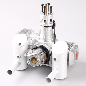 DLE New Original DLE40 40CC <b>Gasoline</b>/Petrol Twin Cylinder Engine Metal RC Airplane Side Exhaust Natural Wind Cold Hand Start - Product Image 6