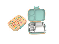304 acier inoxydable isolé garder au chaud thermique Bento boîte à lunch ensemble micro-ondes stockage Tiffin boîte à lunch pour enfants sac d'école