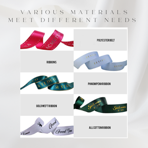 <span class=keywords><strong>Cinta</strong></span> de Grosgrain Suave Personalizada de Lujo con Relieve 3D Impreso y Logotipo, <span class=keywords><strong>para</strong></span> Regalos, Cumpleaños, Navidad, Fiestas y Eventos - Product Image 5