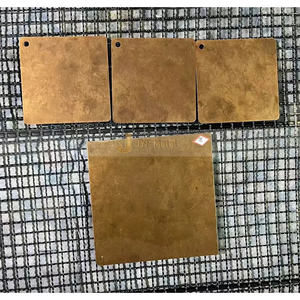 Feuille d'acier inoxydable de finition antique sur mesure EX893 pour projets de décoration intérieure - Product Image 1