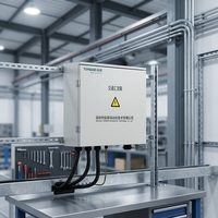 Boîtier de Combinaison et de Distribution Solaire Photovoltaïque LWDL 15 KV CC 15A 6 Prises Usage Industriel Intérieur