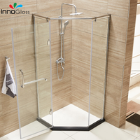 Flotteur transparent/Ultra transparent, en verre trempé ou stratifié pour la salle de bain, livraison gratuite