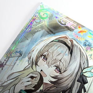 Impresiones de Arte en Papel Holográfico Digital con Lámina Dorada Personalizada, Póster de Personajes de Videojuegos, Anime, Firefly, Fanart, Decoración del Hogar - Product Image 4