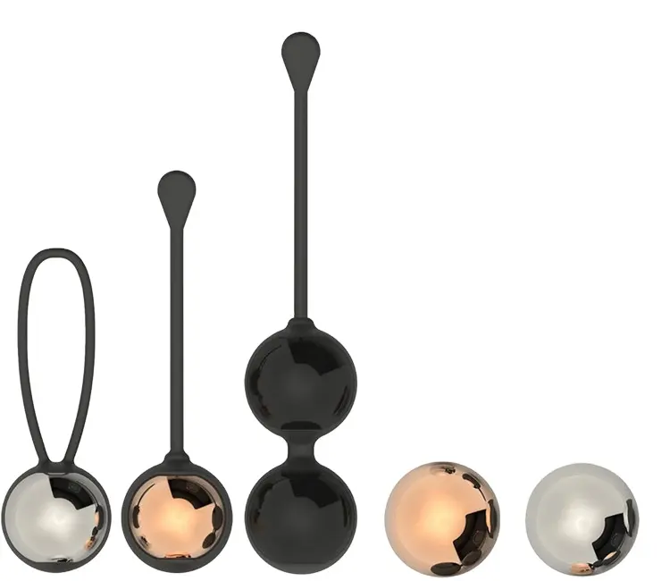 Điện điều khiển từ xa kim loại rung kegel Balls kim loại trong cơ bắp trong khác quan hệ tình dục kim loại kegel Balls Set