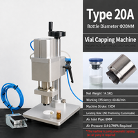 Machine de capsulage pneumatique pour flacons, sertisseuse de flacons, équipement de capsulage