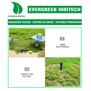 Tête d'<span class=keywords><strong>arrosage</strong></span> <span class=keywords><strong>Rainbird</strong></span> série 1800 RD1804, arroseur escamotable avec clapet anti-retour SAM, régulateur de pression 45 PSI, Flow-Shield - Product Image 6