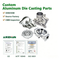 Piezas Metálicas de Aluminio Automotriz de Primera Calidad, Fundición CNC, Fundición a Presión de Aleaciones con Excelentes Servicios de Fundición