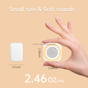 Bebek beyaz gürültü makinesi taşınabilir uyku yardım gece lambası ses makinesi için özel uyku cihazı bebek yürüyor çocuk - Product Image 2