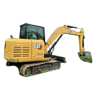 Home Use Second-Hand Mini Excavator Caterpillar 305.5E excavators Used mini hydraulic With CE Certified Auger <b>Attachment</b> - Product Image 1