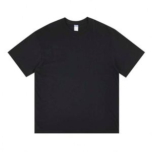 เสื้อยืดคอตตอนแท้ 230 กรัม ทรงหลวม แขนสั้น ไหล่ตกเล็กน้อย พร้อมโลโก้แบรนด์ตามสั่ง - Product Image 3