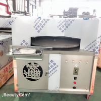 Four à base de pierre à pain pita en acier inoxydable lahmacun chapati roti machine à pain plat machine à roti