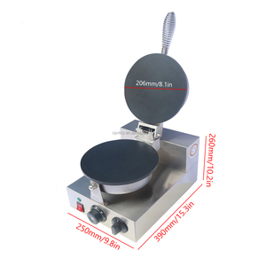 1300W thương mại thép không gỉ Waffle <span class=keywords><strong>Cone</strong></span> <span class=keywords><strong>Maker</strong></span> máy 110/220V trứng <span class=keywords><strong>Cone</strong></span> Baker không dính <span class=keywords><strong>Teflon</strong></span> lớp phủ Temp thời gian đồ ăn nhẹ - Product Image 3