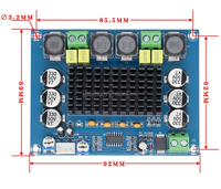 Module amplificateur numérique haute puissance M543, classe D, bi-canal 2*120W XH-M543