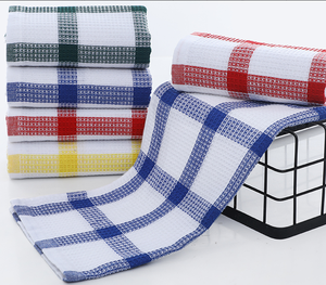 Hàng Có Sẵn 55 gram/piece 38*64 cm rô mô hình bông terry trà <span class=keywords><strong>Waffle</strong></span> vải cho món ăn nhà bếp làm sạch <span class=keywords><strong>Waffle</strong></span> dệt - Product Image 2