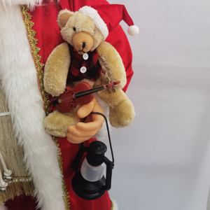 دمية نافيداد المتحركة, دمية كبيرة لرقص الموسيقى في عيد الميلاد ، ديكور صناديق هدايا ، هيونداي كروز ، سانتا كلوز ، ديكورات الكريسماس - Product Image 4