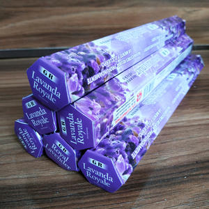 57 fragranze Indian <span class=keywords><strong>Royal</strong></span> Lavender Sticks incenso 20 pz/scatola Home Fragrance Stick profumo artificiale che brucia per una stanza di Yoga sana - Product Image 4
