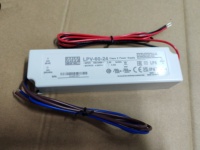 Alimentation électrique à sortie unique AC-DC IP67, série MeanWell LPV, protection IP67, étanche, driver LED 24V