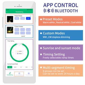 COB microlandscape nhà máy điền vào ánh sáng máy tính để bàn trang trí sinh thái chai chiếu sáng bể cá nhà máy điền vào ánh sáng ứng dụng mờ hẹn giờ - Product Image 4