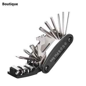 Hot Selling Customized 11 One Multi-functional Folding <b>Bicycle</b> Maintenance Tools Metric Industrial Grade High Quality Chromium - Product Image 2