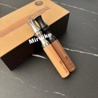 Vaporisateur jetable sans fumée en bois, type bâtonnet, sans vapeur ni nicotine, avec un design à noyau en coton, pour arrêter de fumer