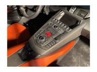 Kit de décoration intérieure pour Lamborghini Aventador LP700, amélioré avec un nouveau style de design en fibre de carbone sèche