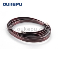Fil d'enroulement plat en aluminium émaillé/cuivre pour transformateur