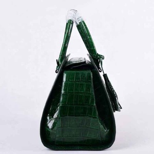 Túi xách cá sấu mới nhất, túi cá sấu, túi da cá sấu cao cấp, ví da xanh thủ công dành cho nữ, làm theo yêu cầu, đặt làm riêng - Product Image 2