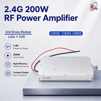 Modul Penguat Rf GaN 200W2.4GHz yang Dapat Disesuaikan, Modul Lora, Modul Anti-Drone Rf dengan VCO Terintegrasi