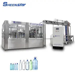 15000bph Fully automatic mineral water plant machinery complete bottle water production line