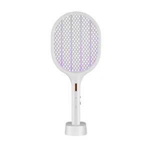 Three People Electric Mosquito Swatter <b>Rechargeable</b> 3 In 1 Mosquito Killer <b>Lamp</b> With <b>Led</b> Light Household Use - Product Image 2