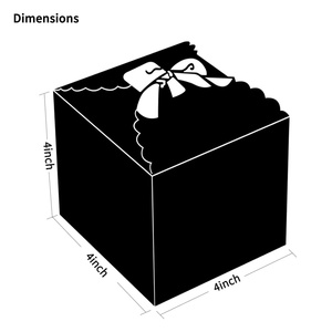 Eco Friendly Custom Logo Elegant Gift Packaging Cardboard Holographic <b>Paper</b> Box With Ribbon - Product Image 3