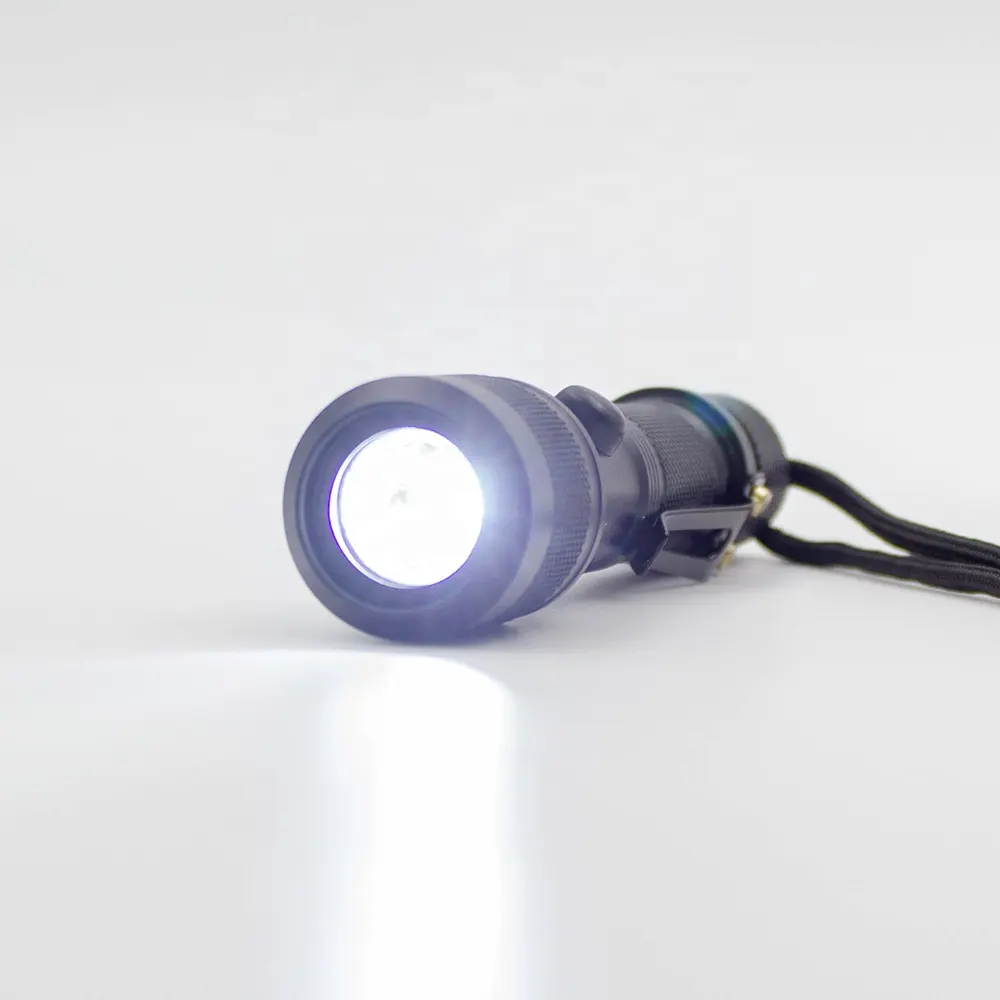 DIY Colorful Filter Flash Light XPE Dry Battery Handheld Torch Light High Power LED Flashlight
