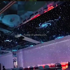 공장 직판 LED 광원 홈시어터 광섬유 별천장 패널 플라스틱 유성 효과 간편 설치 - Product Image 4