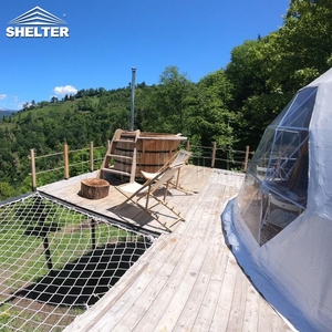 Eco-living Dome Hôtel de luxe cinq étoiles Resort Dome pour la vente directe en usine - Product Image 3