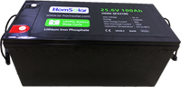 Baterai LiFePO4 100Ah 24V |   Hom-SF24100 |   Siklus Dalam |   untuk RV, Kelautan, dan Sistem Surya
