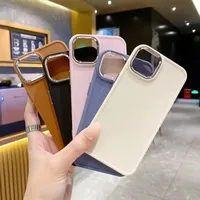 Coque de téléphone souple en silicone de qualité supérieure, design simple et élégant, pour iPhone 16 15 14 13 12 11 Pro Max iPhone 7 8 Plus X XS XR XS Max